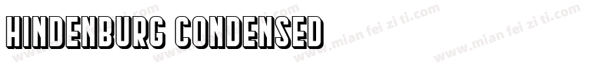Hindenburg Condensed字体转换